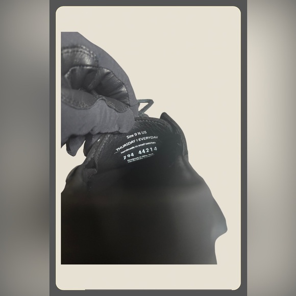 Thursday Boots Black Matte Handsewn Runners - Picture 6 of 7